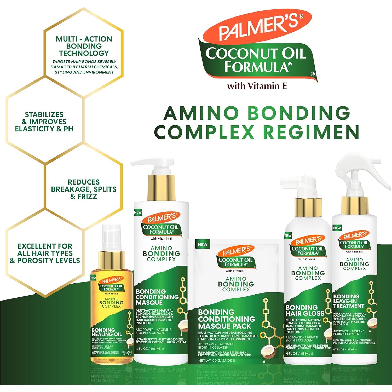 Brillo Capilar Palmer's 4 oz Aminoácidos Aceite Coco