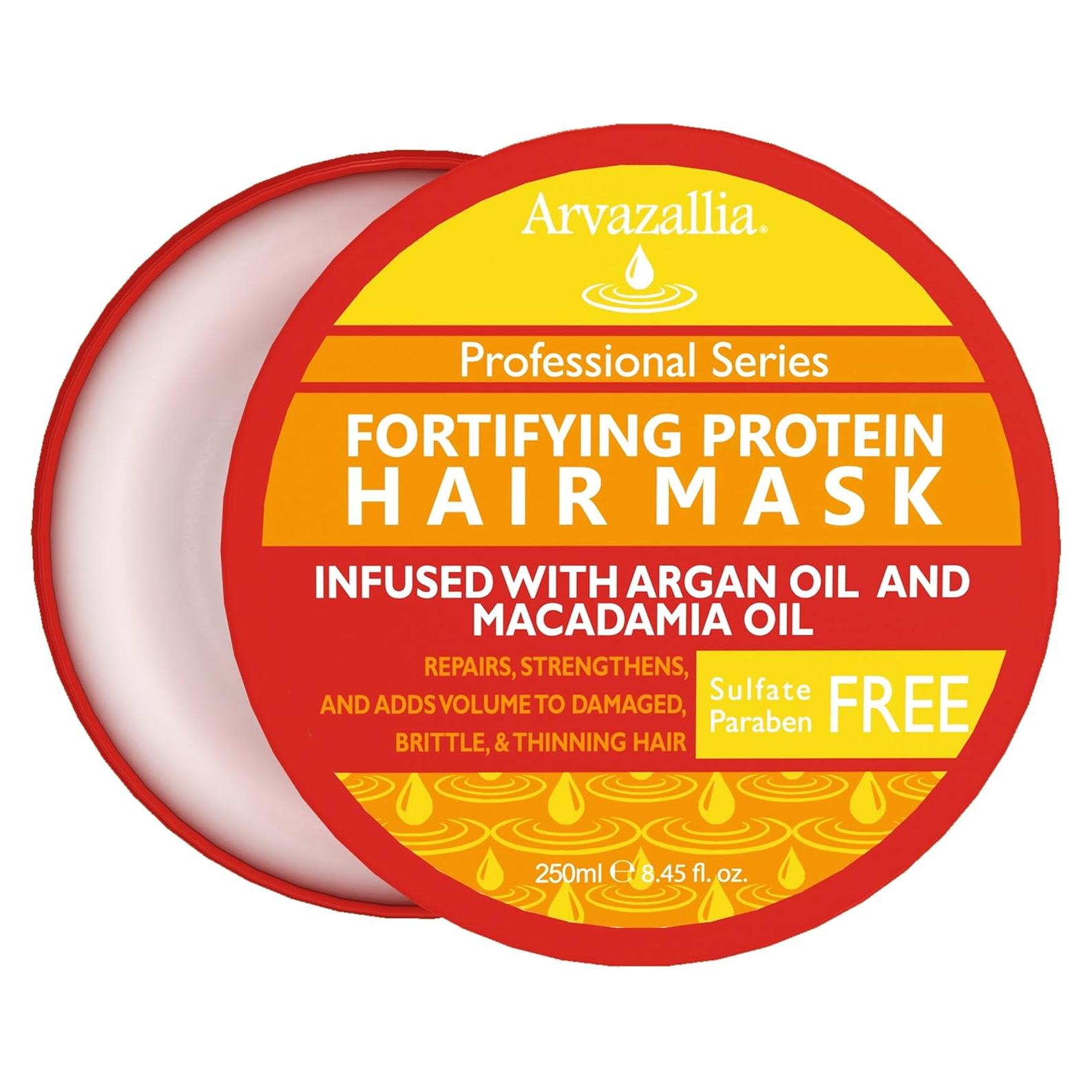 Máscara de Cabello Arvazallia 250 ml - Fortificante y Reparadora