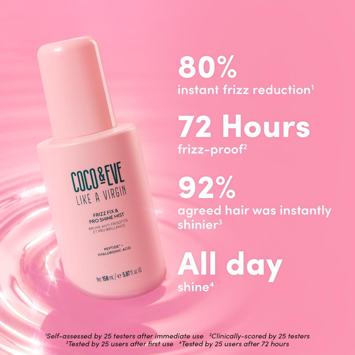 Coco & Eve Spray Anti-Frizz y Brillo 150 ml - Hidratante