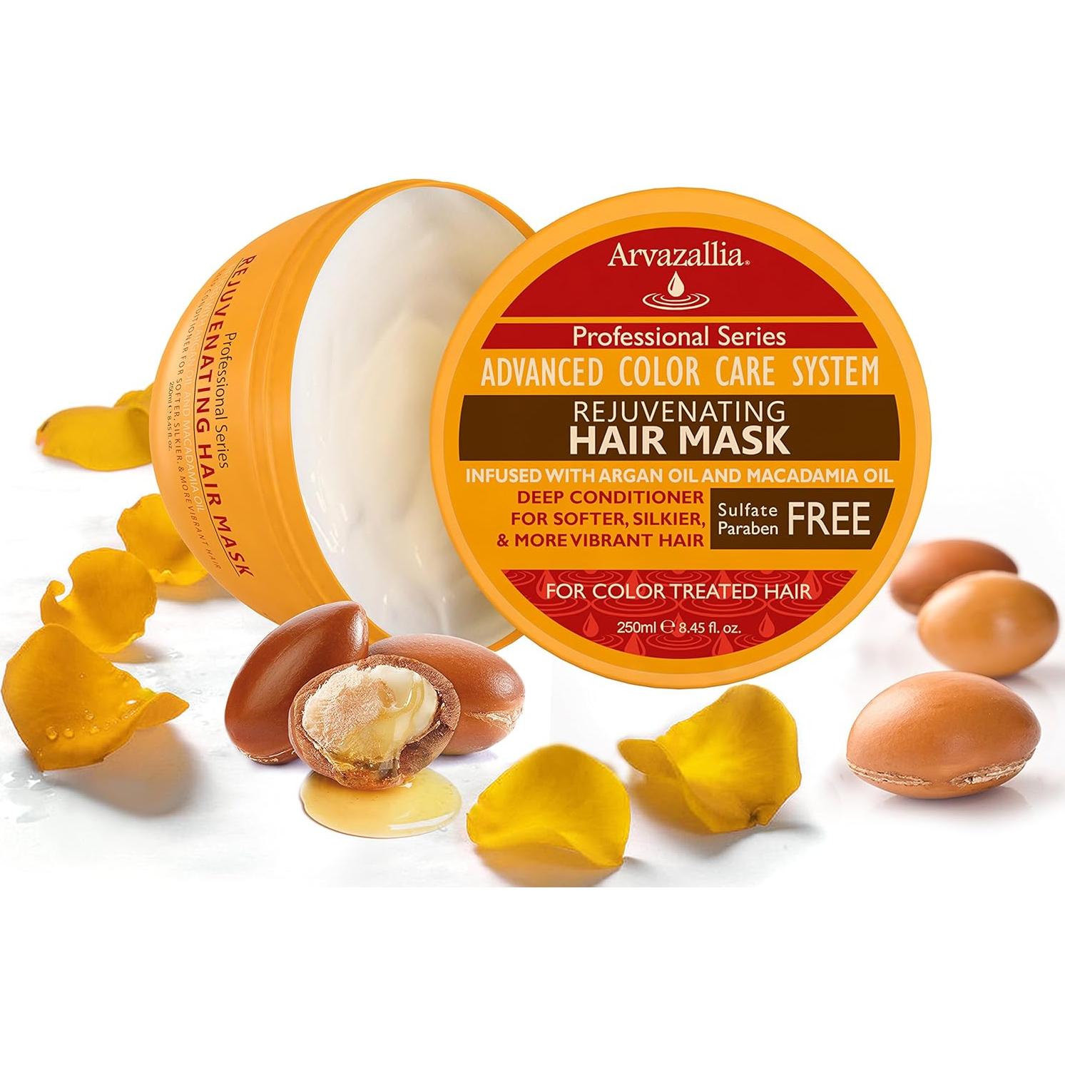 Máscara Rejuvenecedora Arvazallia 238g Acondicionador Profundo