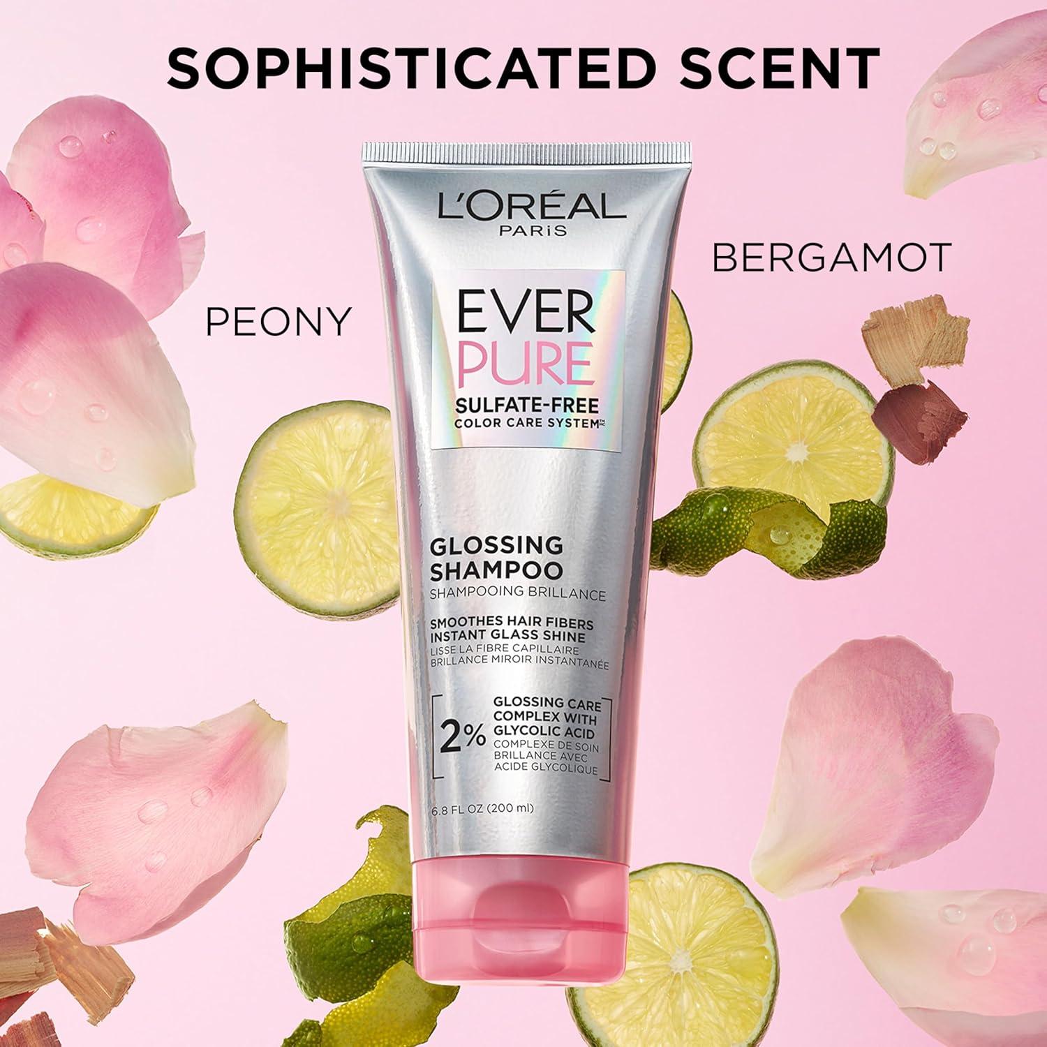 Acondicionador L'Oreal Paris EverPure Glossing 192g Sin Sulfatos