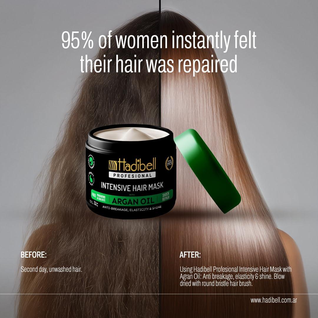 Mascarilla Hidratante Profunda Monbar 370 g Aceite de Argán