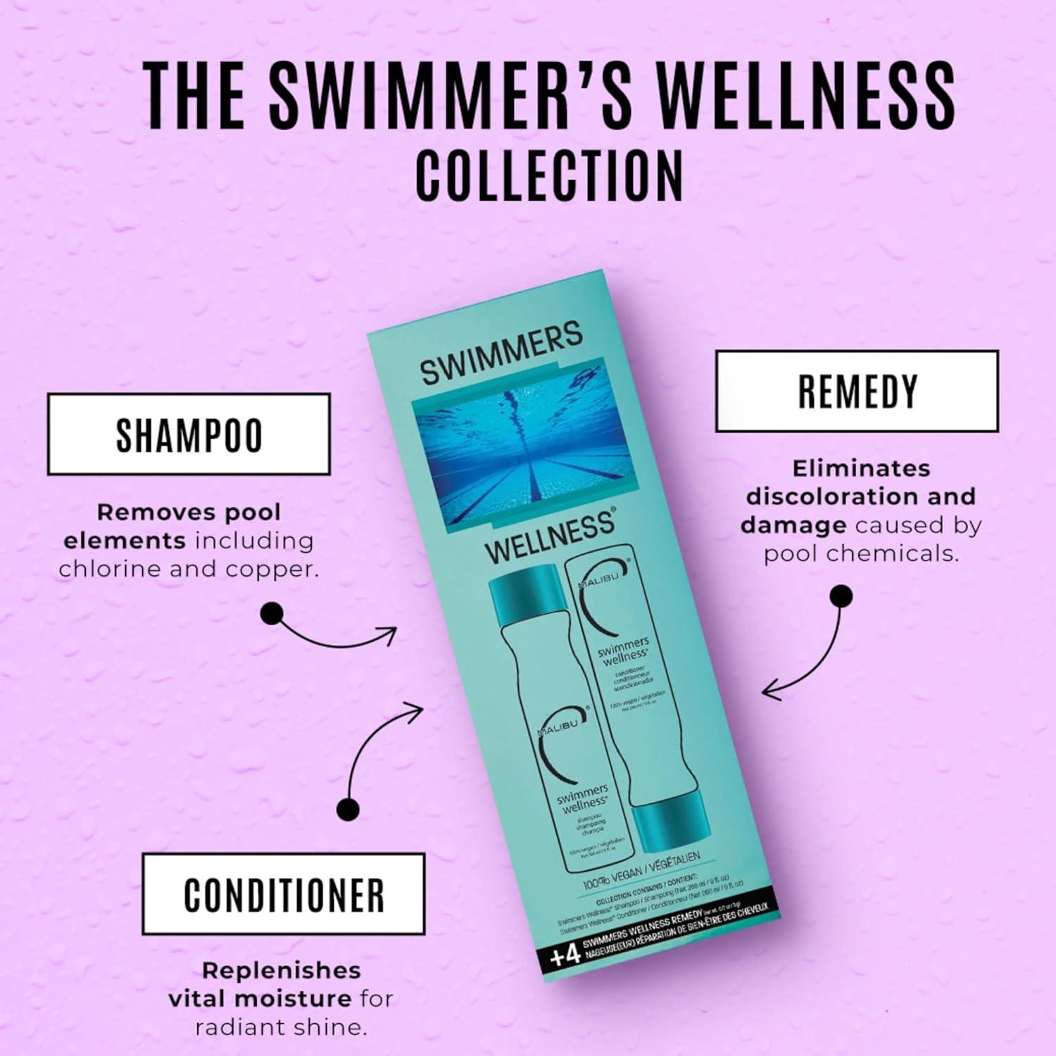 Kit de Cuidado para Nadadores Malibu C - Champú y Acondicionador + Mascarilla