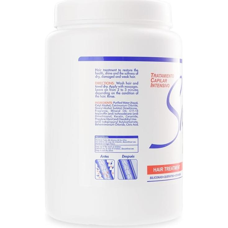 Mascarilla Capilar Silicon Mix 1700ml Acondicionador Hidratante