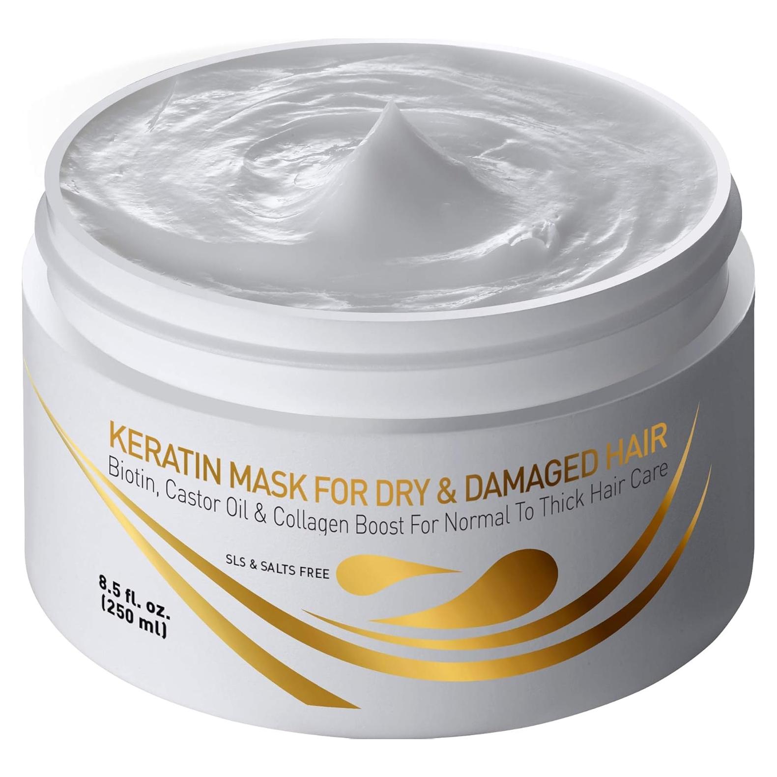 Máscara Capilar H.Y. Vitamins Queratina Biotina 272g