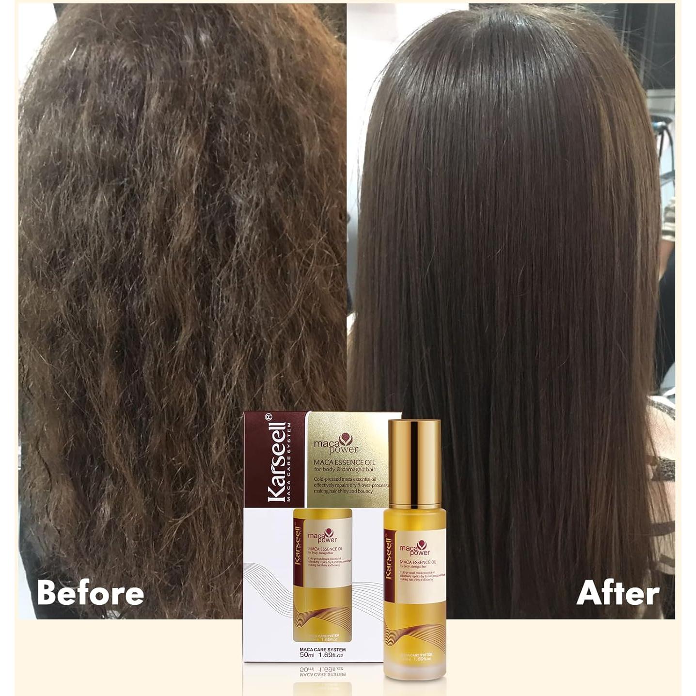 Aceite de Argán Karseell 50ml - Serum para Cabello Seco