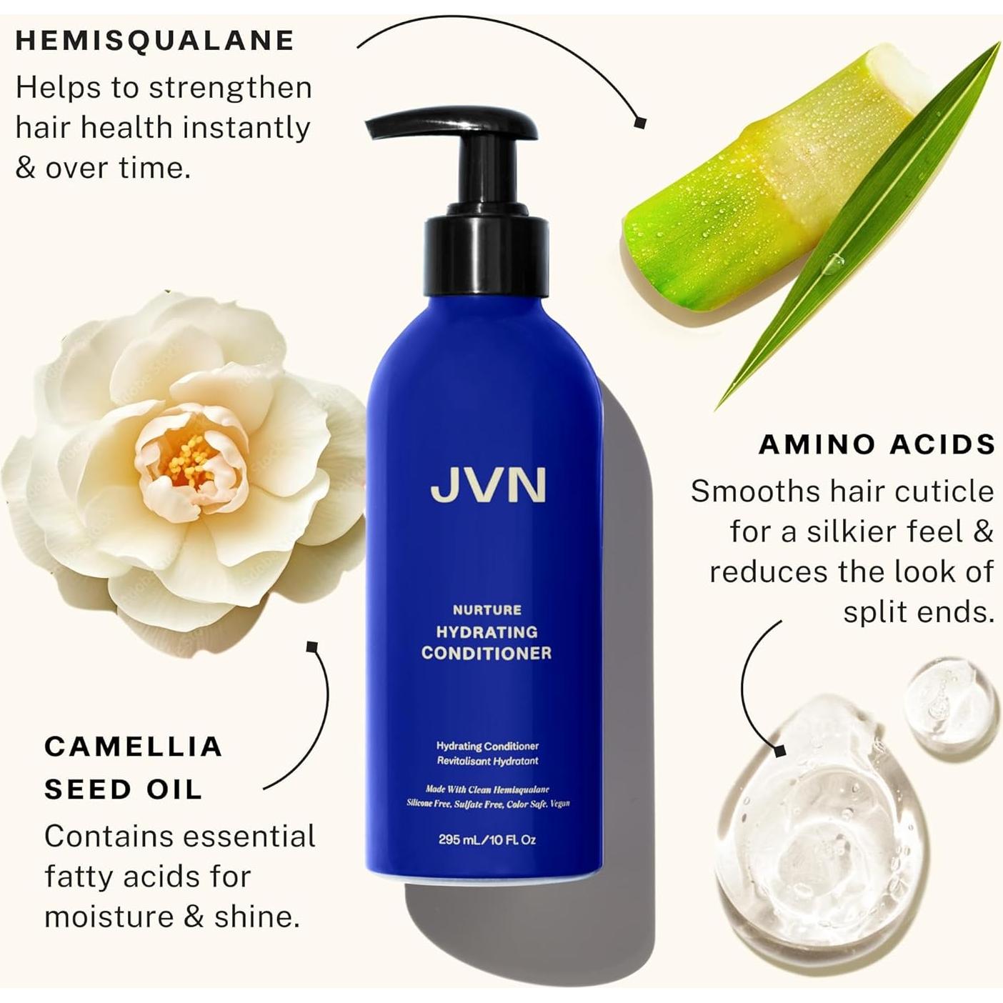 Acondicionador Hidratante JVN Nurture 295 ml - Cabello Seco