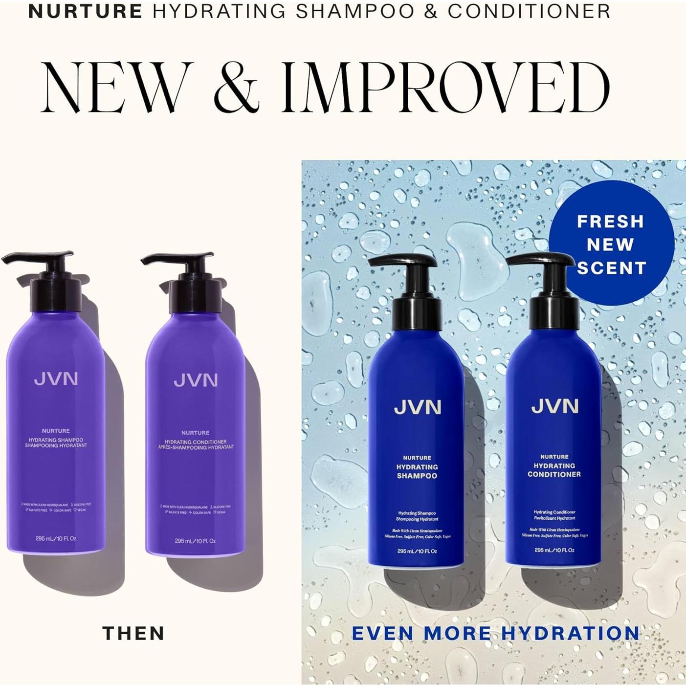 Acondicionador Hidratante JVN Nurture 295 ml - Cabello Seco