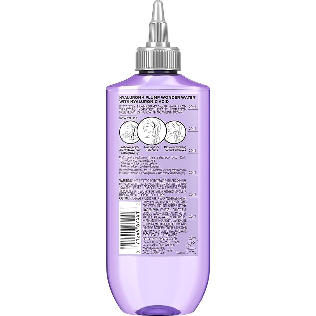 L'Oreal Paris Elvive Hyaluron Plump Agua Maravillosa 200ml