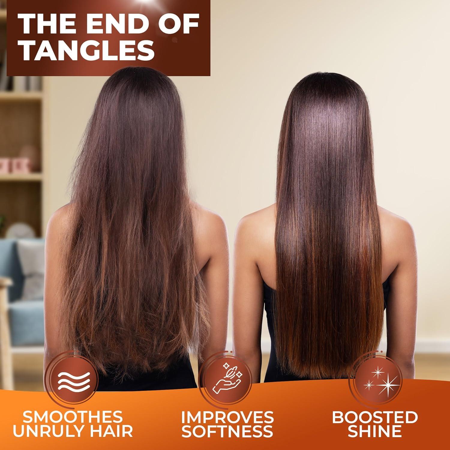 Mascarilla de Cabello Bingo Hair Care con Aceite de Argán 272g - Libre de Sulfatos, Hidratante Antifrizz