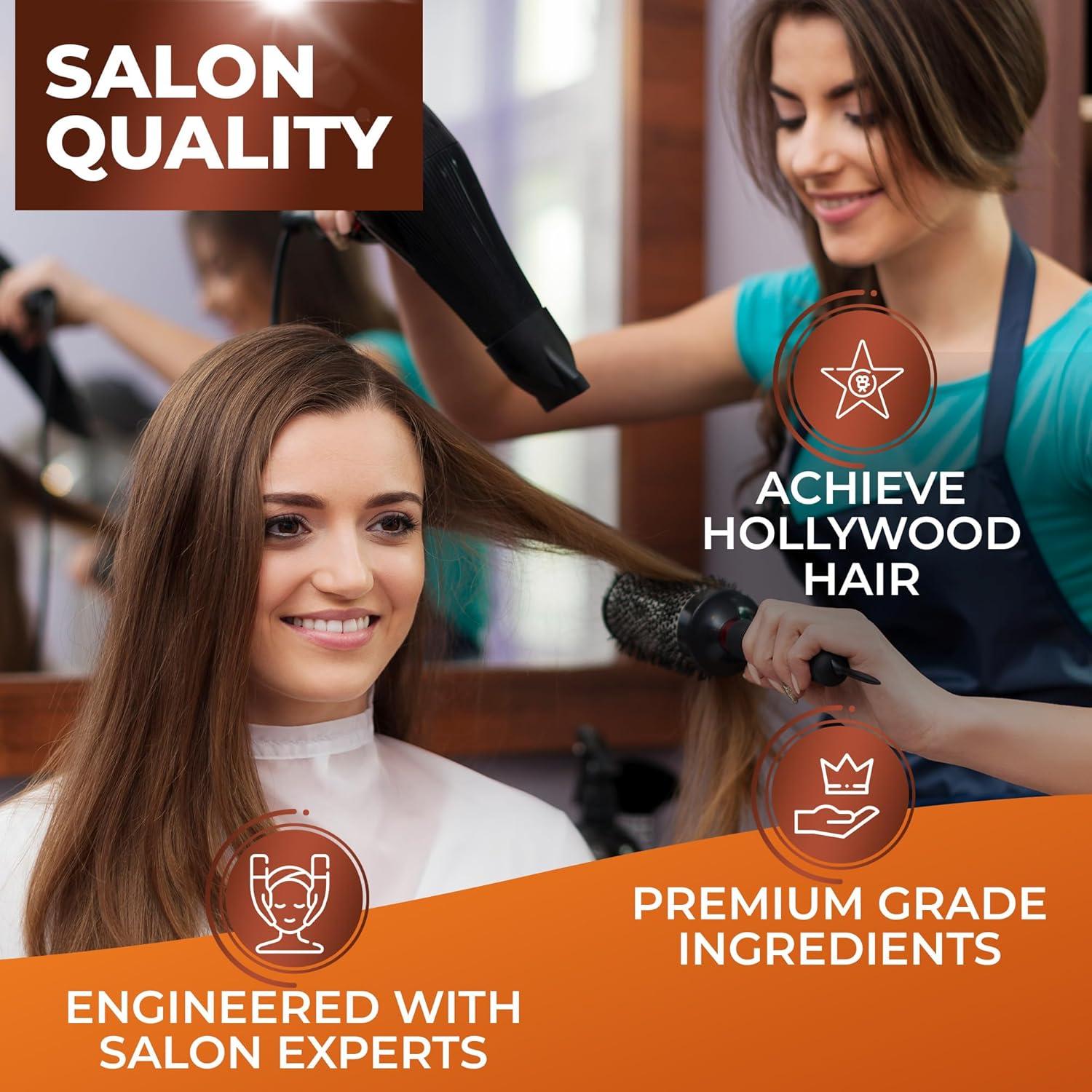 Mascarilla de Cabello Bingo Hair Care con Aceite de Argán 272g - Libre de Sulfatos, Hidratante Antifrizz