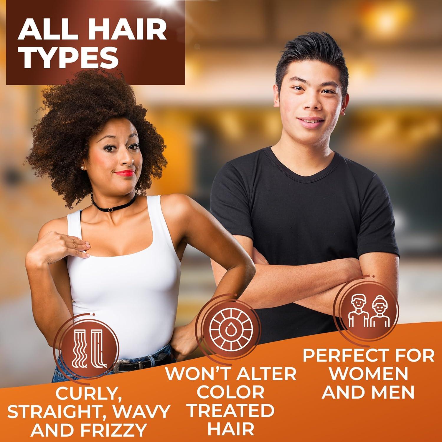 Mascarilla de Cabello Bingo Hair Care con Aceite de Argán 272g - Libre de Sulfatos, Hidratante Antifrizz