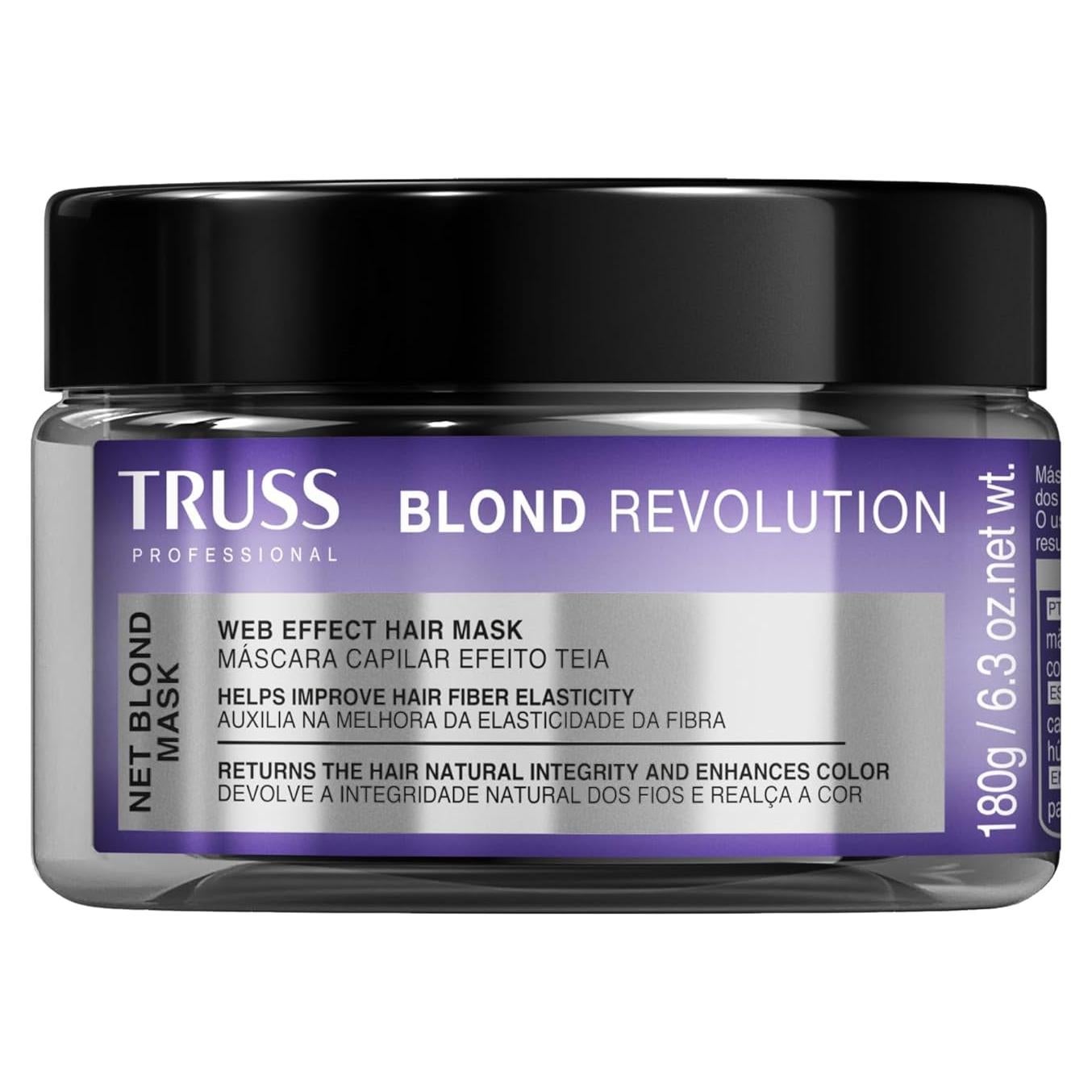 TRUSS Máscara de Cabello Rubia 180g - Reparación y Brillo