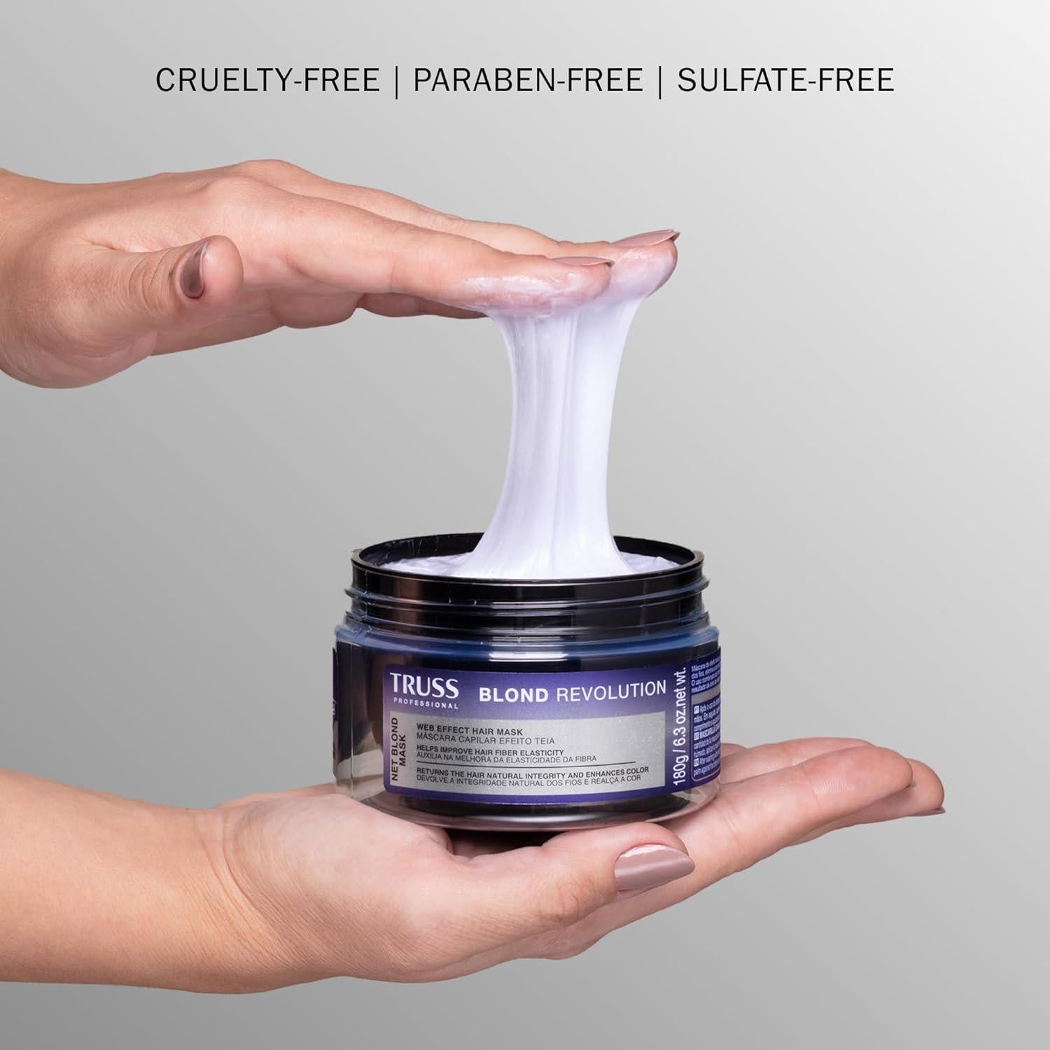 TRUSS Máscara de Cabello Rubia 180g - Reparación y Brillo