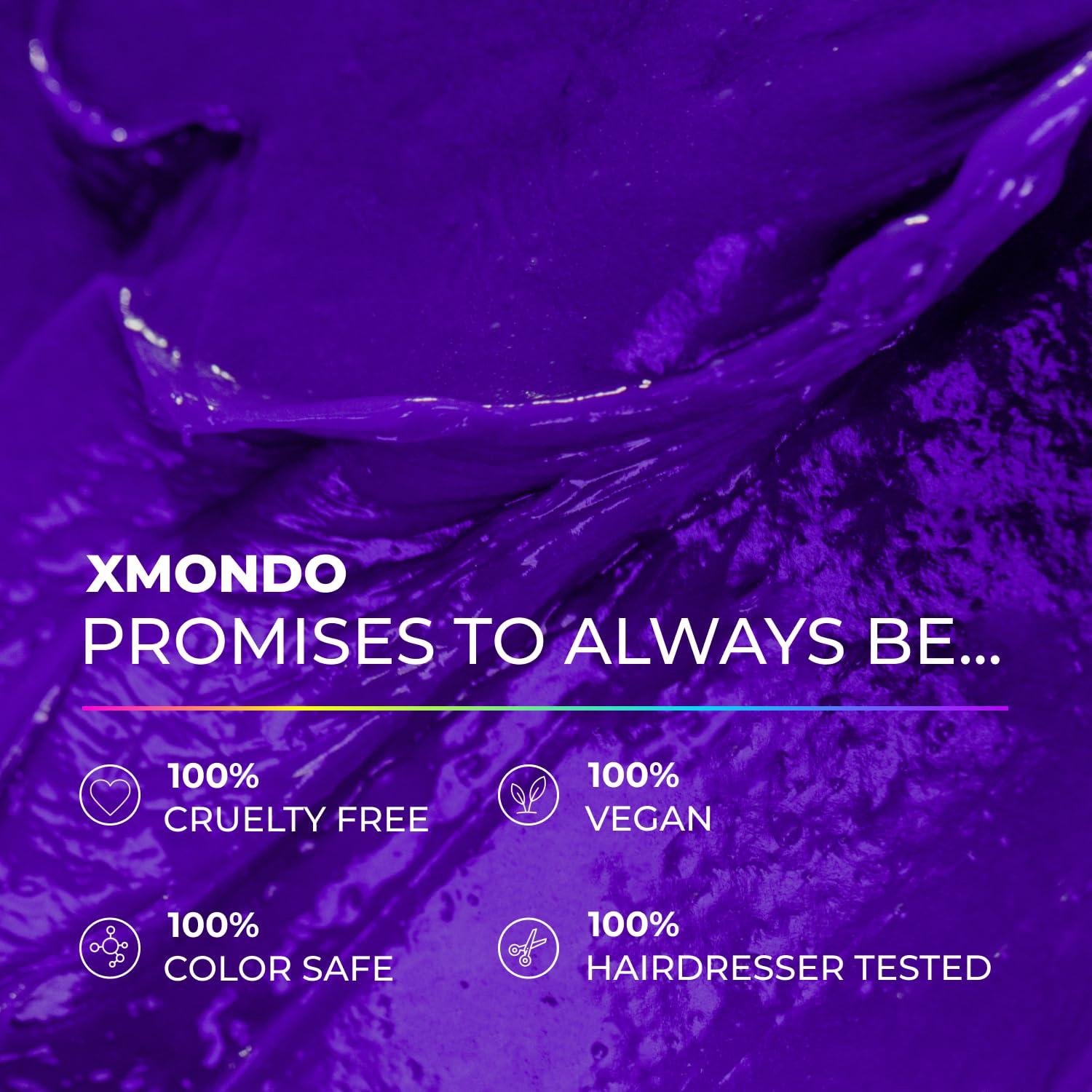 Máscara Reparadora Toning XMONDO Rubia 226g Vegana