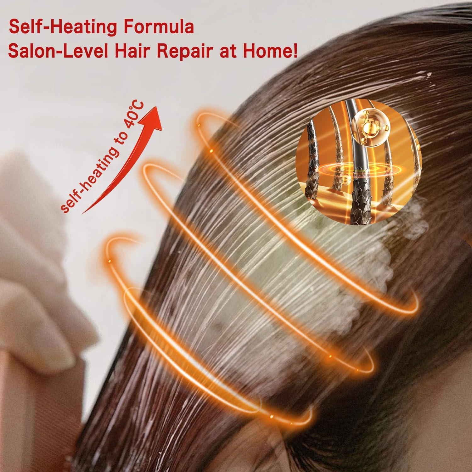 Mascarilla Capilar Autocalentable MEETSDG 500g Colágeno y Argán