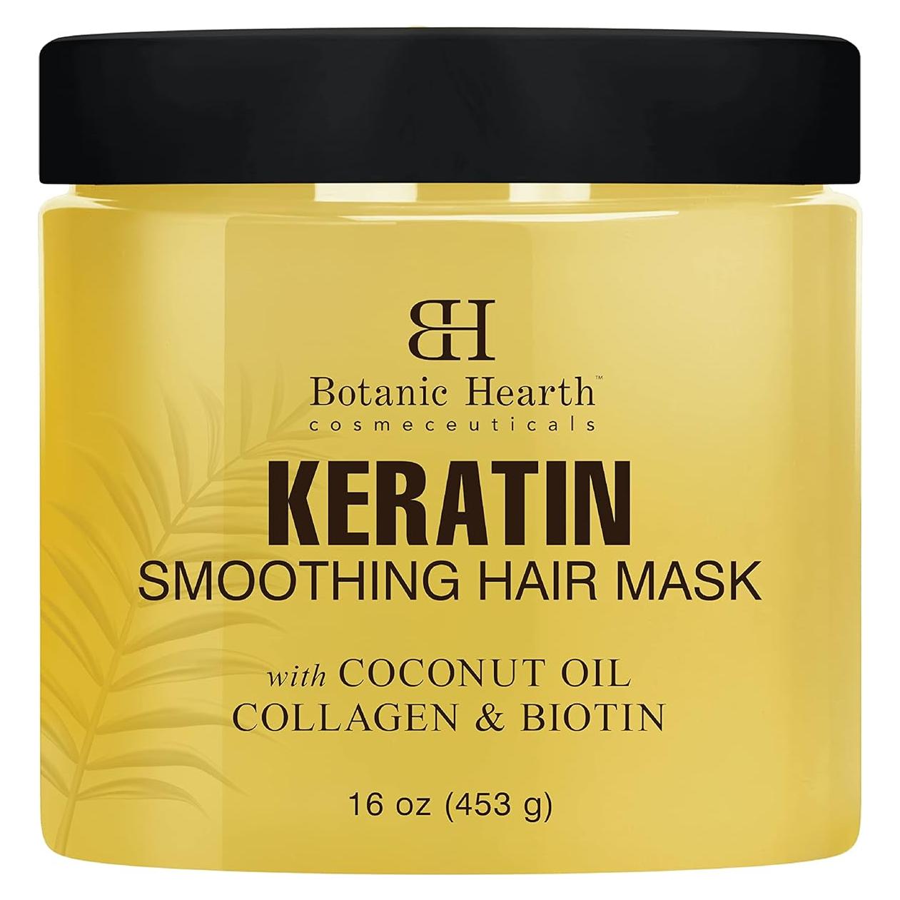 Mascarilla Capilar de Queratina Botanic Hearth 454 g