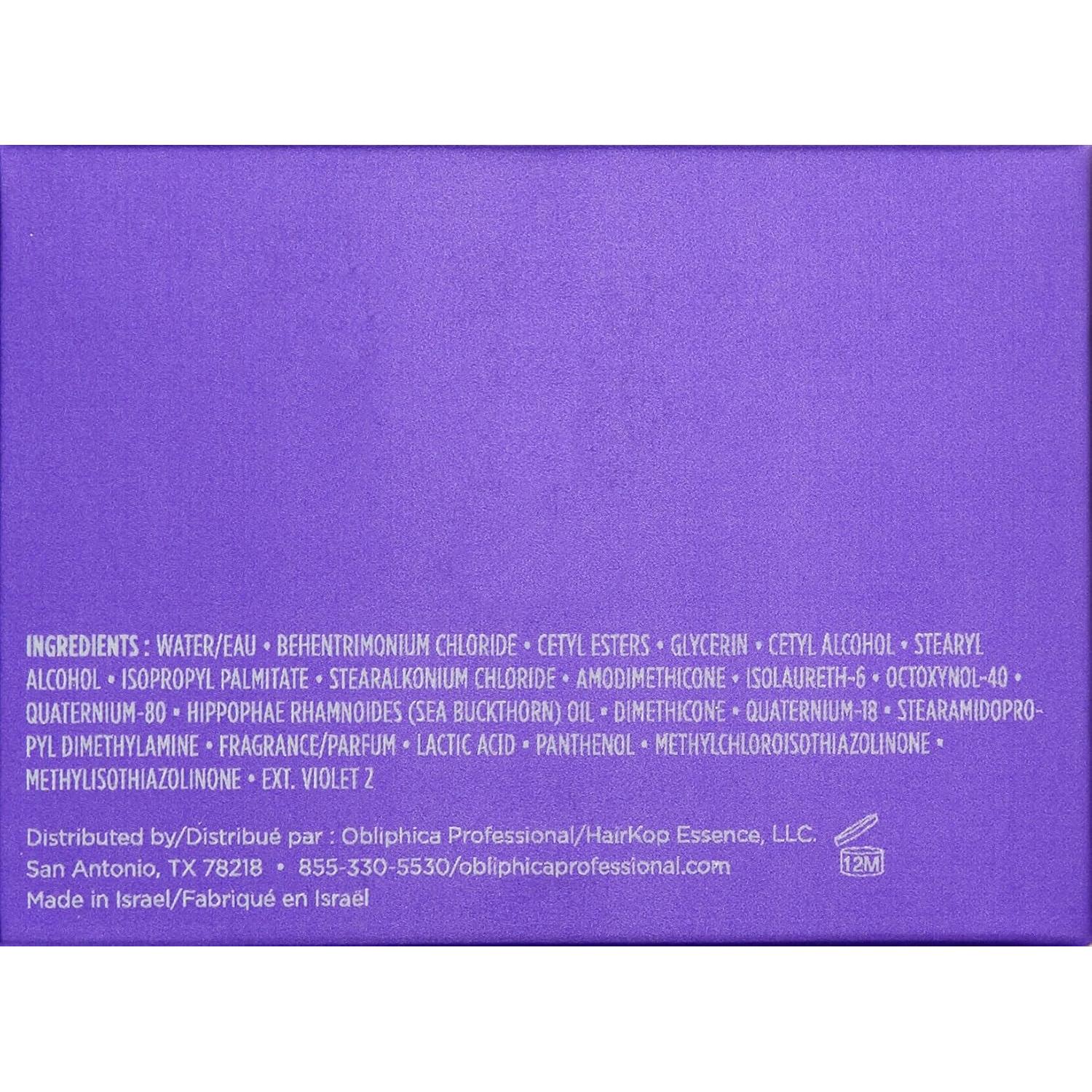 Máscara para Cabello Obliphica Seaberry 240 g Hidratante