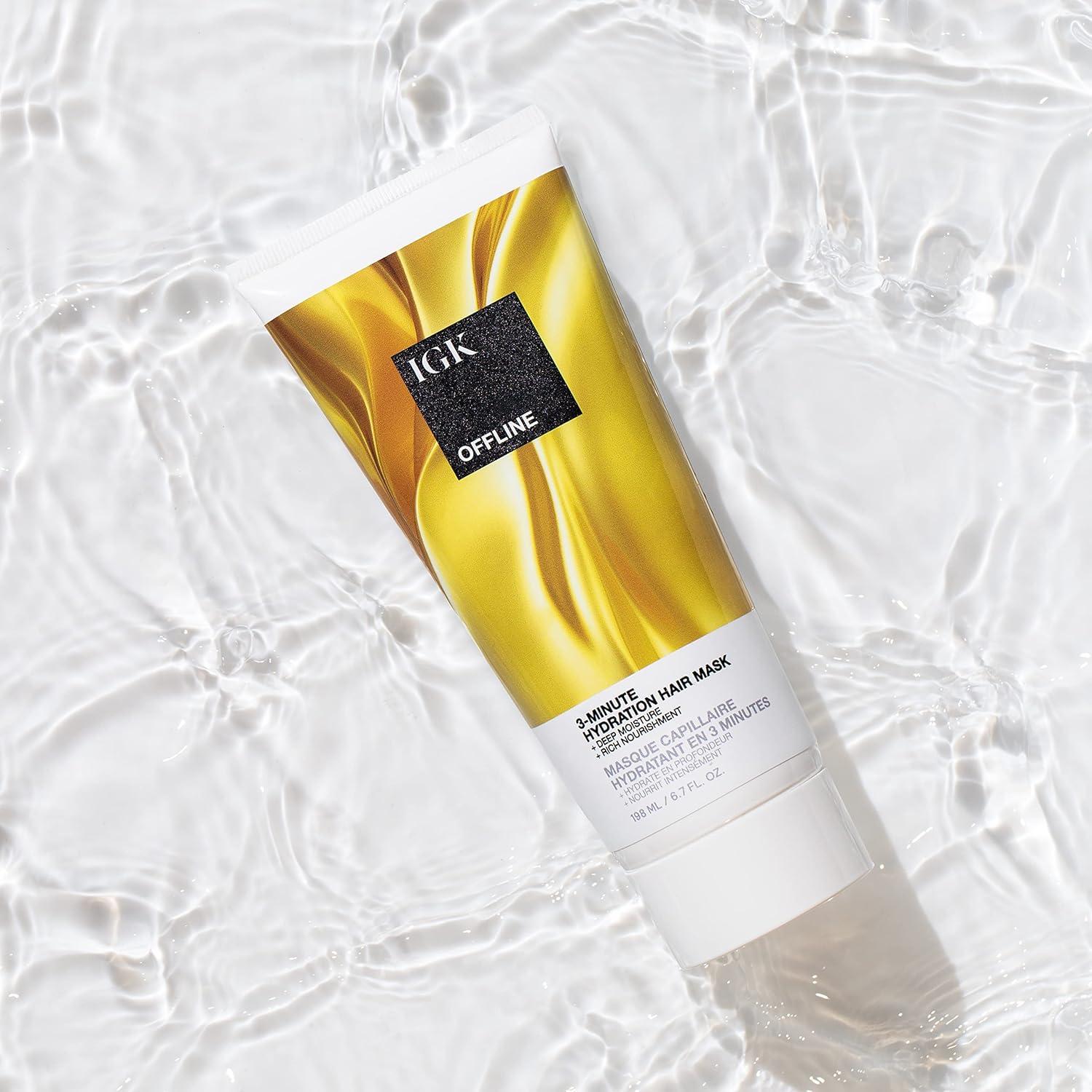 Mascarilla Hidratante IGK Offline 198 ml para Cabello