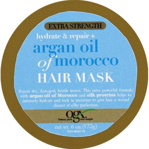 Mascarilla Capilar Hidratante OGX Aceite de Argán 170 g