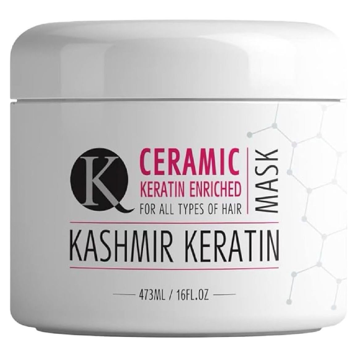 Mascarilla Capilar de Queratina Kashmir 473 ml Hidratante