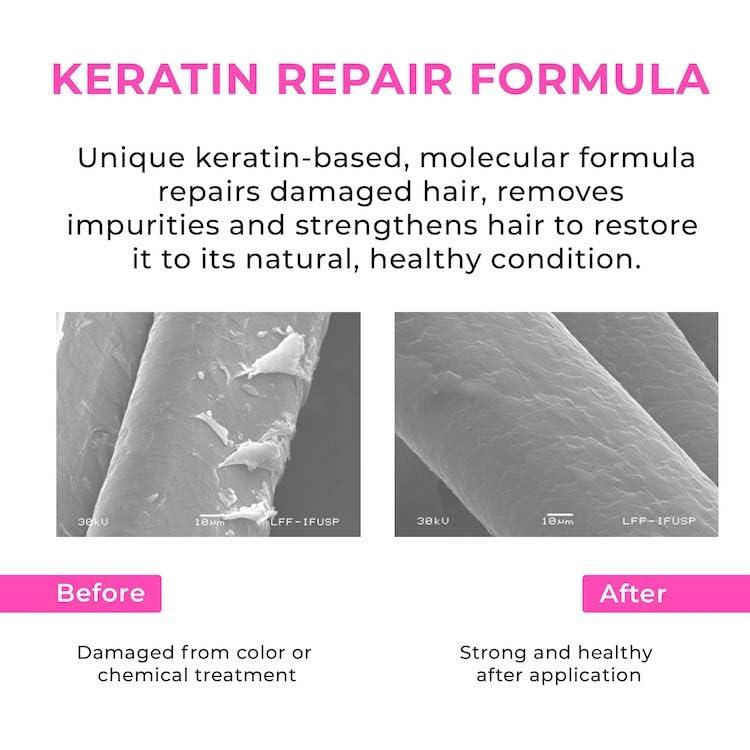 Mascarilla Capilar de Queratina Kashmir 473 ml Hidratante