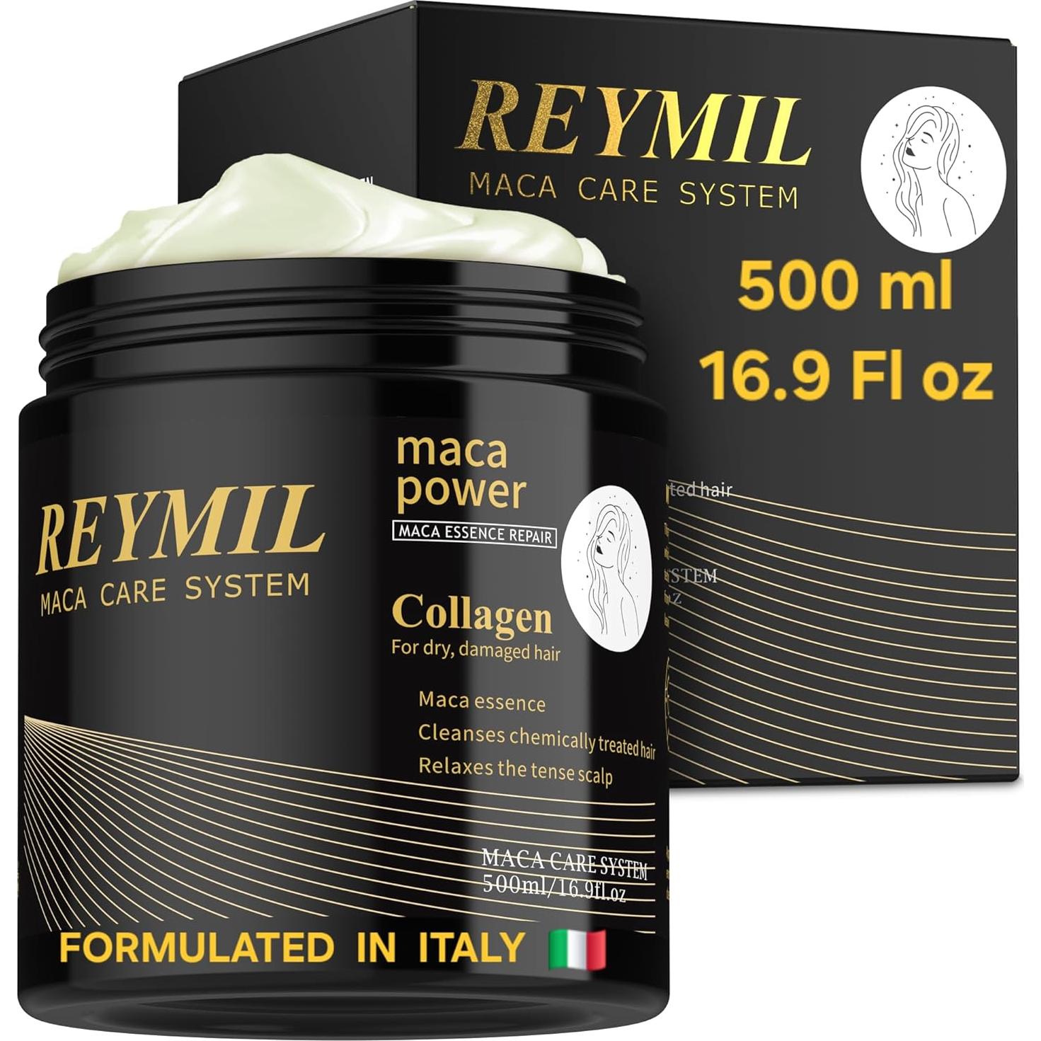 Mascarilla de colágeno Reymil 500ml - Hidratación y reparación