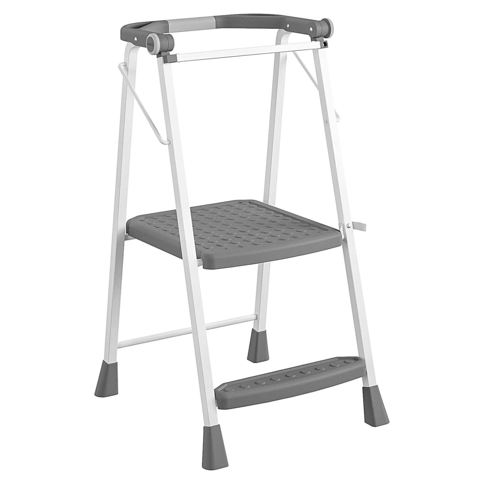 Escalera Plegable COSCO de 2 Pasos con Seguridad