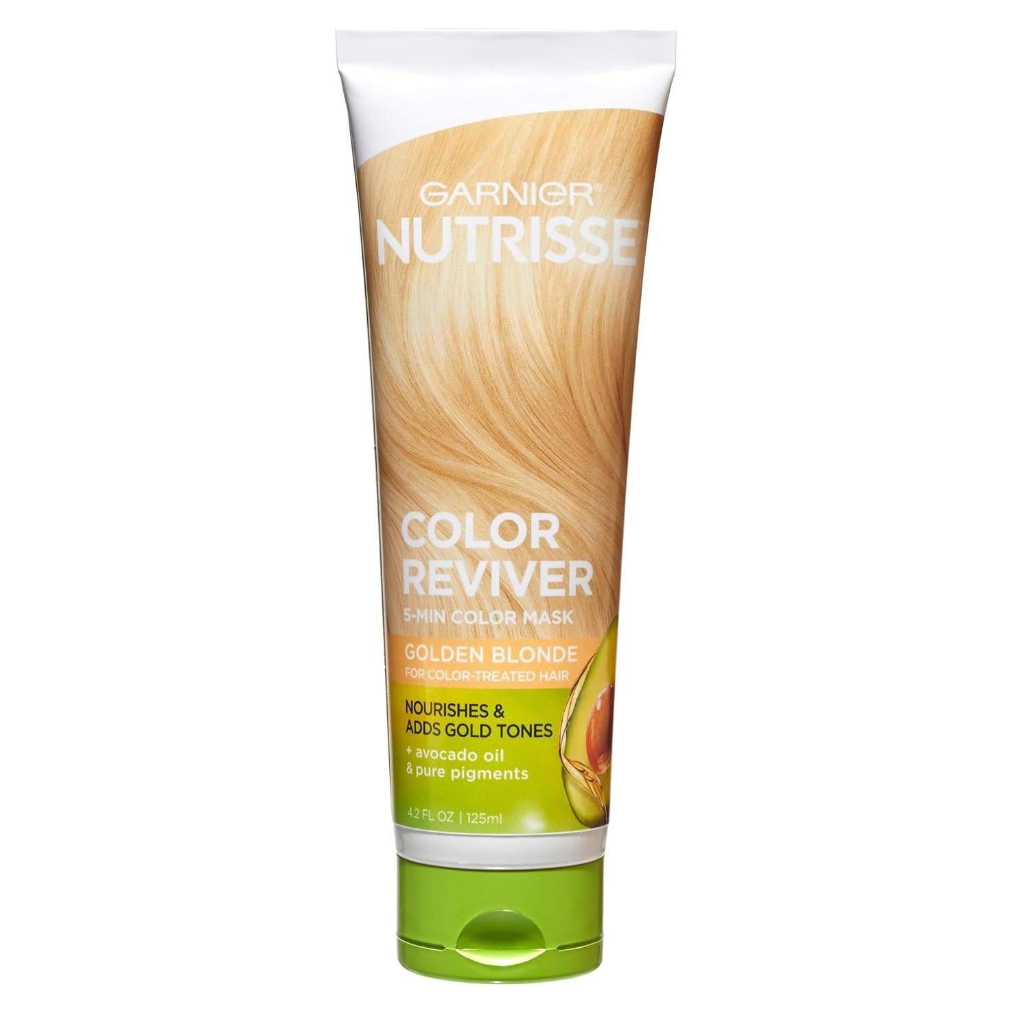 Máscara de Color Nutritiva Garnier Nutrisse Rubio Dorado 120 ml