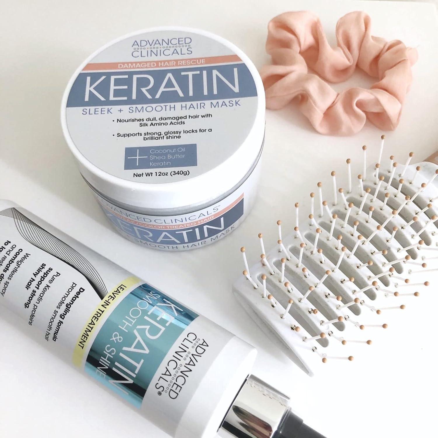 Mascarilla de Cabello con Queratina Advanced Clinicals 340g