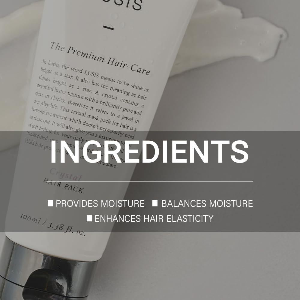 Mascarilla Capilar LUSIS Crystal Hair Pack 100 ml Sin Enjuague