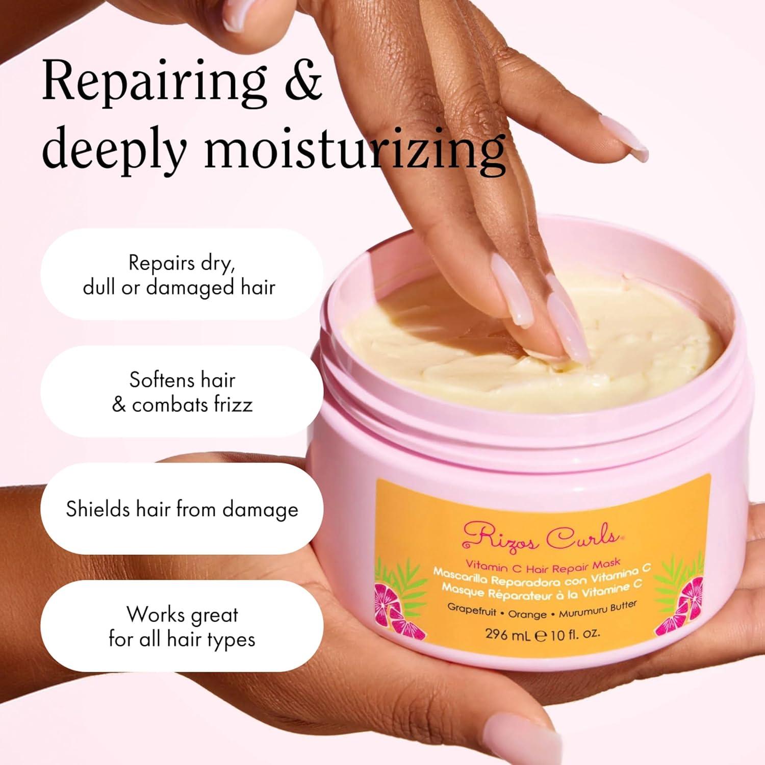 Máscara Reparadora Rizos Curls 283 g con Vitamina C