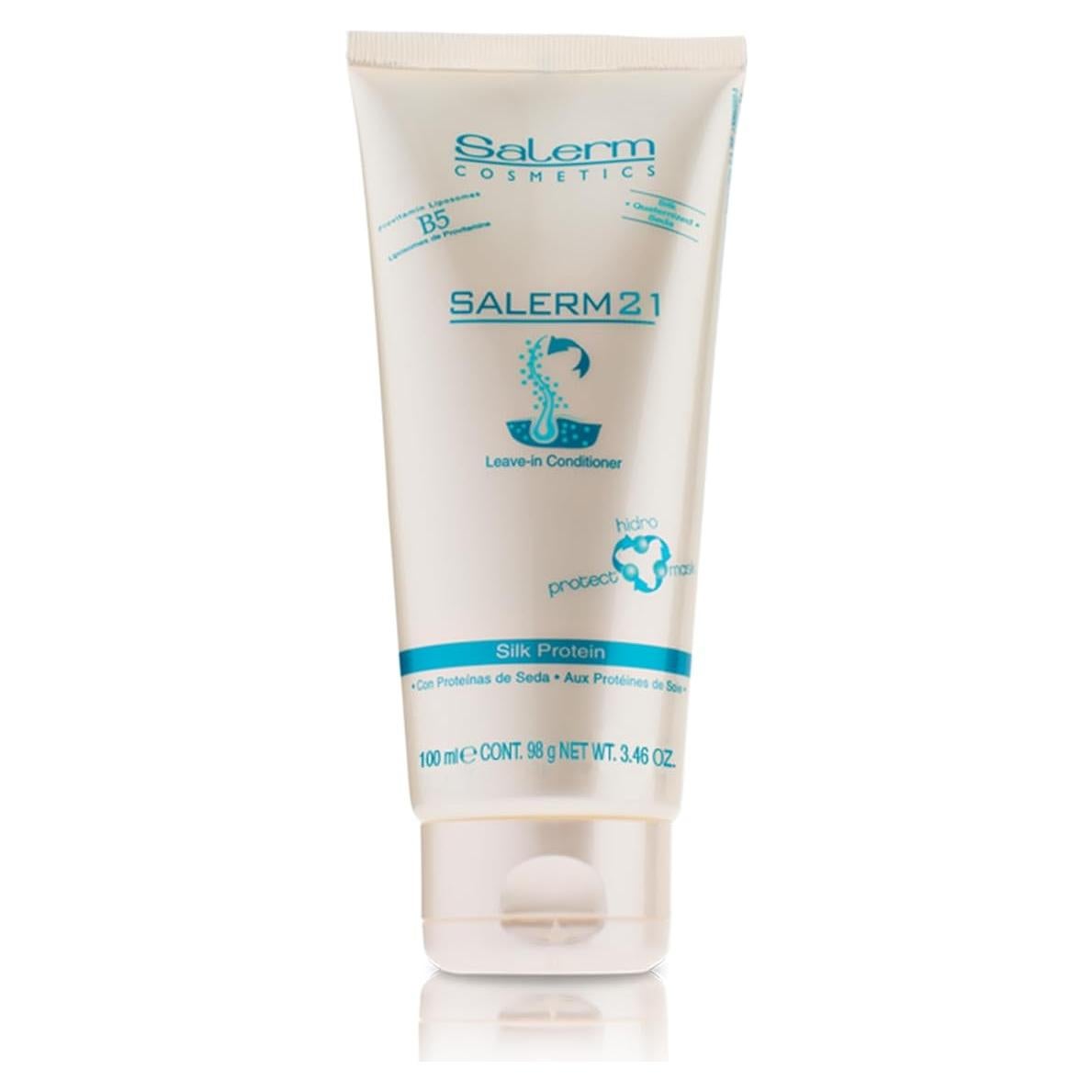 Acondicionador Sin Enjuague Salerm 21 Proteína de Seda 100 ml