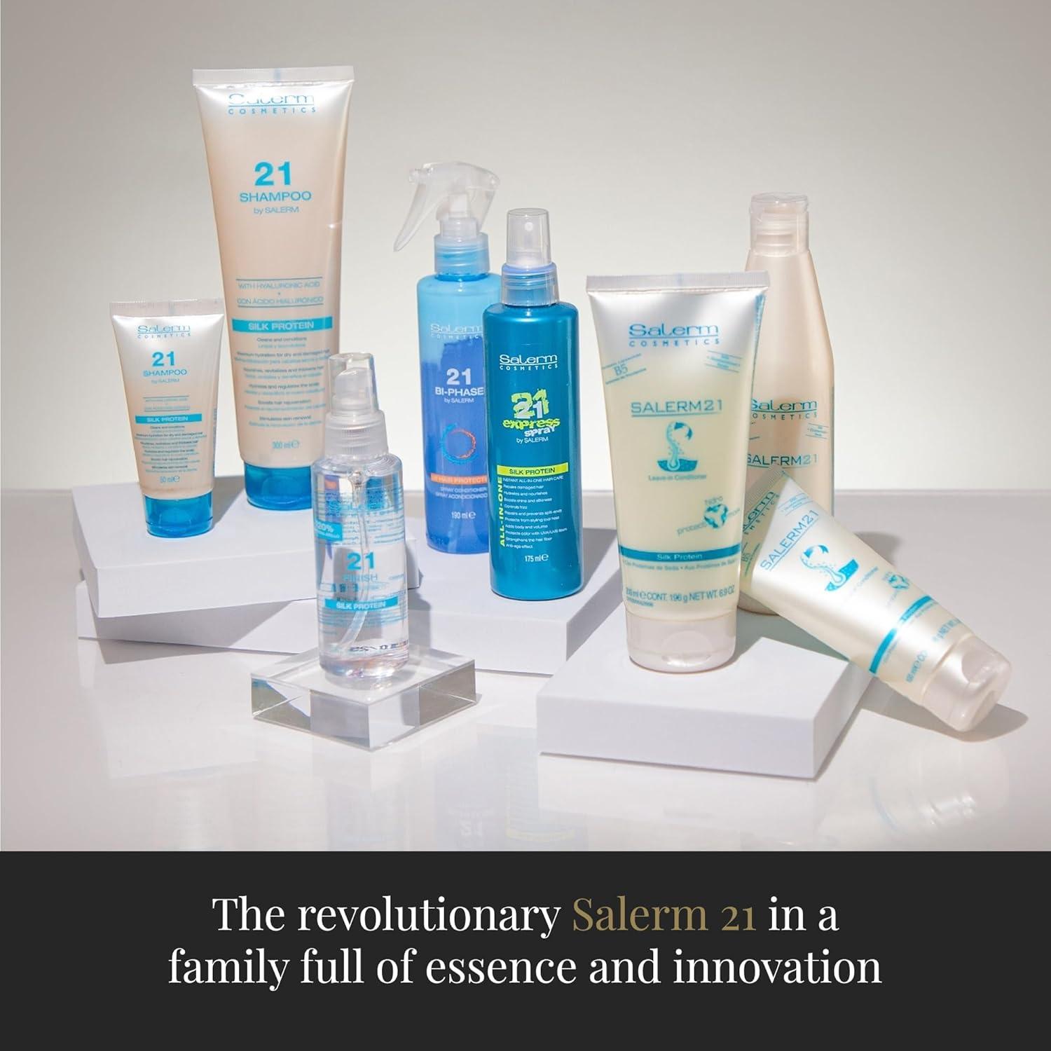 Acondicionador Sin Enjuague Salerm 21 Proteína de Seda 100 ml