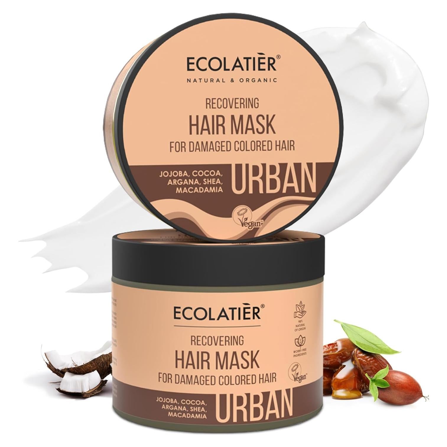 Mascarilla Capilar Restauradora Ecolatier 399.5 ml Vegana