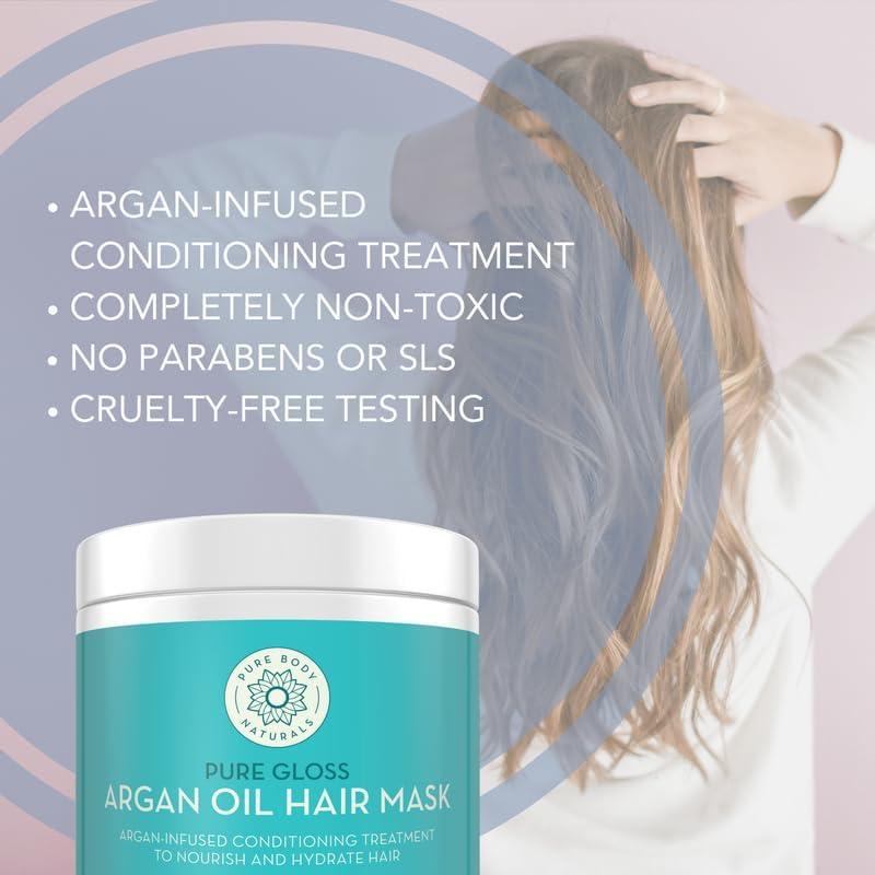 Mascarilla Acondicionadora Pure Body Naturals 226ml Argán