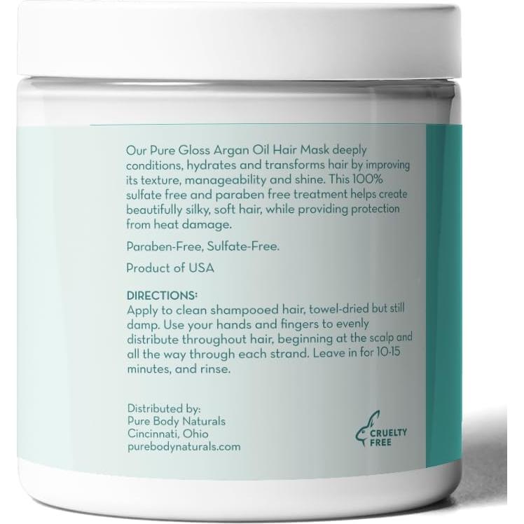 Mascarilla Acondicionadora Pure Body Naturals 226ml Argán