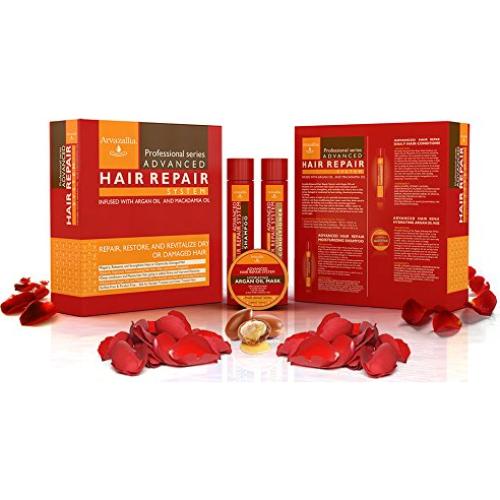 Conjunto Champú, Acondicionador y Máscara Arvazallia 3 Pzas