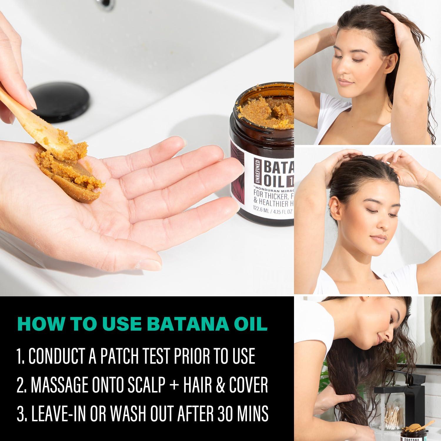 Aceite de Batana Sin Refinar Dr Sebi 113 g - Crecimiento Cabello