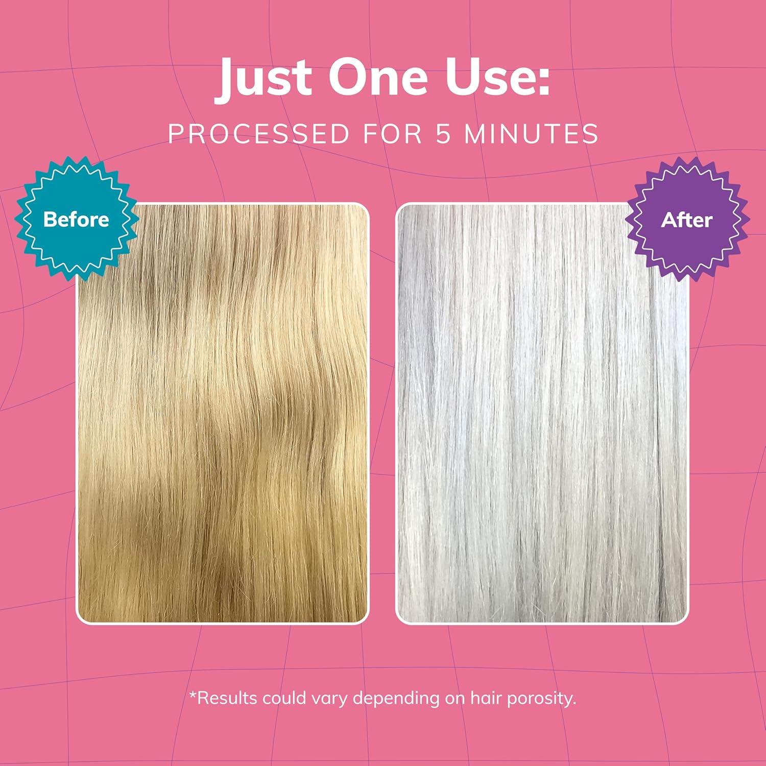 Champú Morado No Yellow Fanola 350 ml - Cabello Rubio y Gris