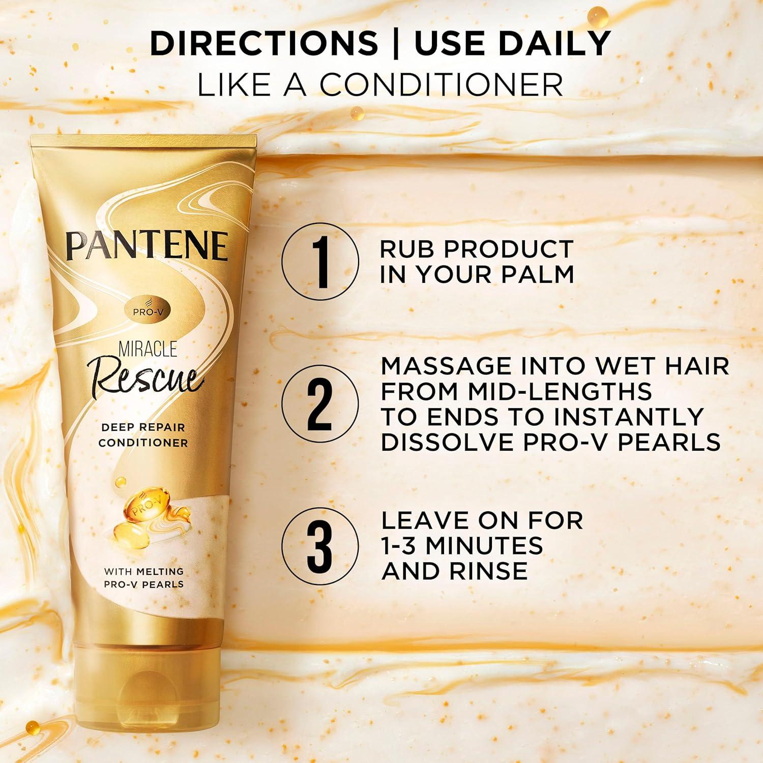 Acondicionador Profundo Pantene Miracle Rescue 226g - Hidratación Intensa