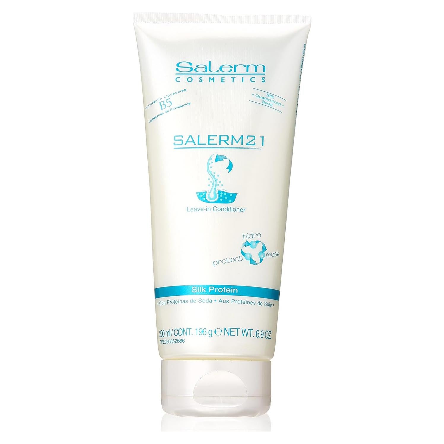 Acondicionador Sin Enjuague Salerm 21 Proteína de Seda 200 ml