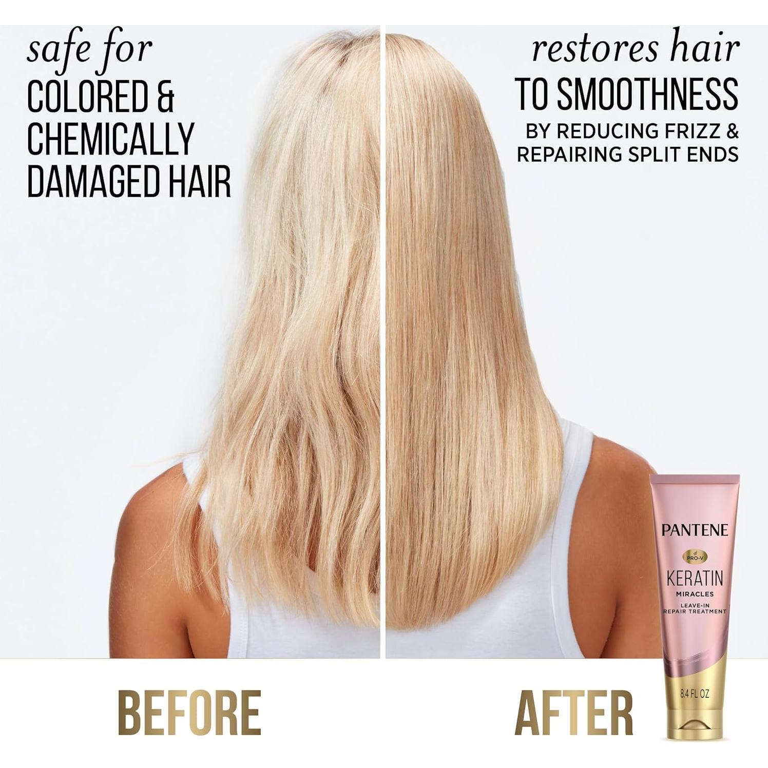 Acondicionador sin enjuague Pantene Keratin 248 ml