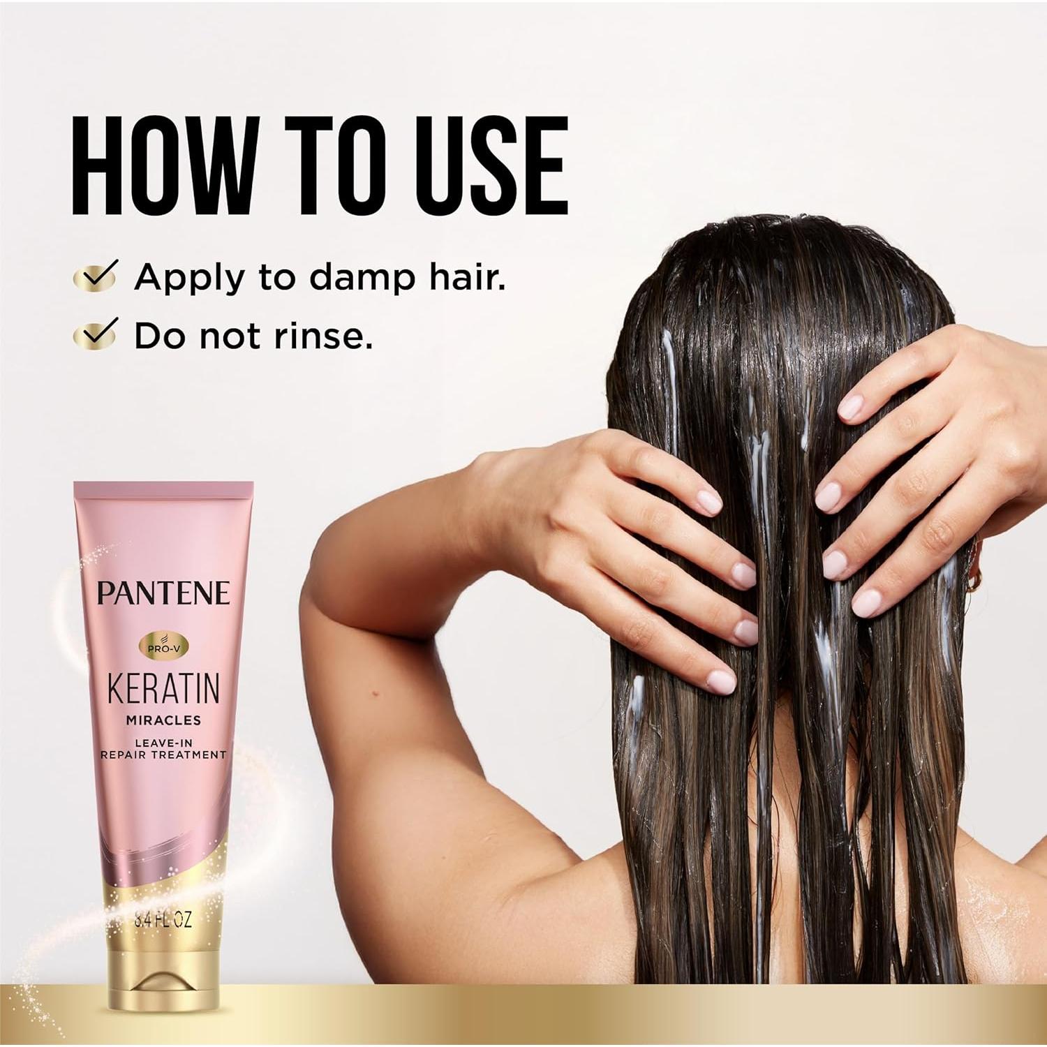 Acondicionador sin enjuague Pantene Keratin 248 ml