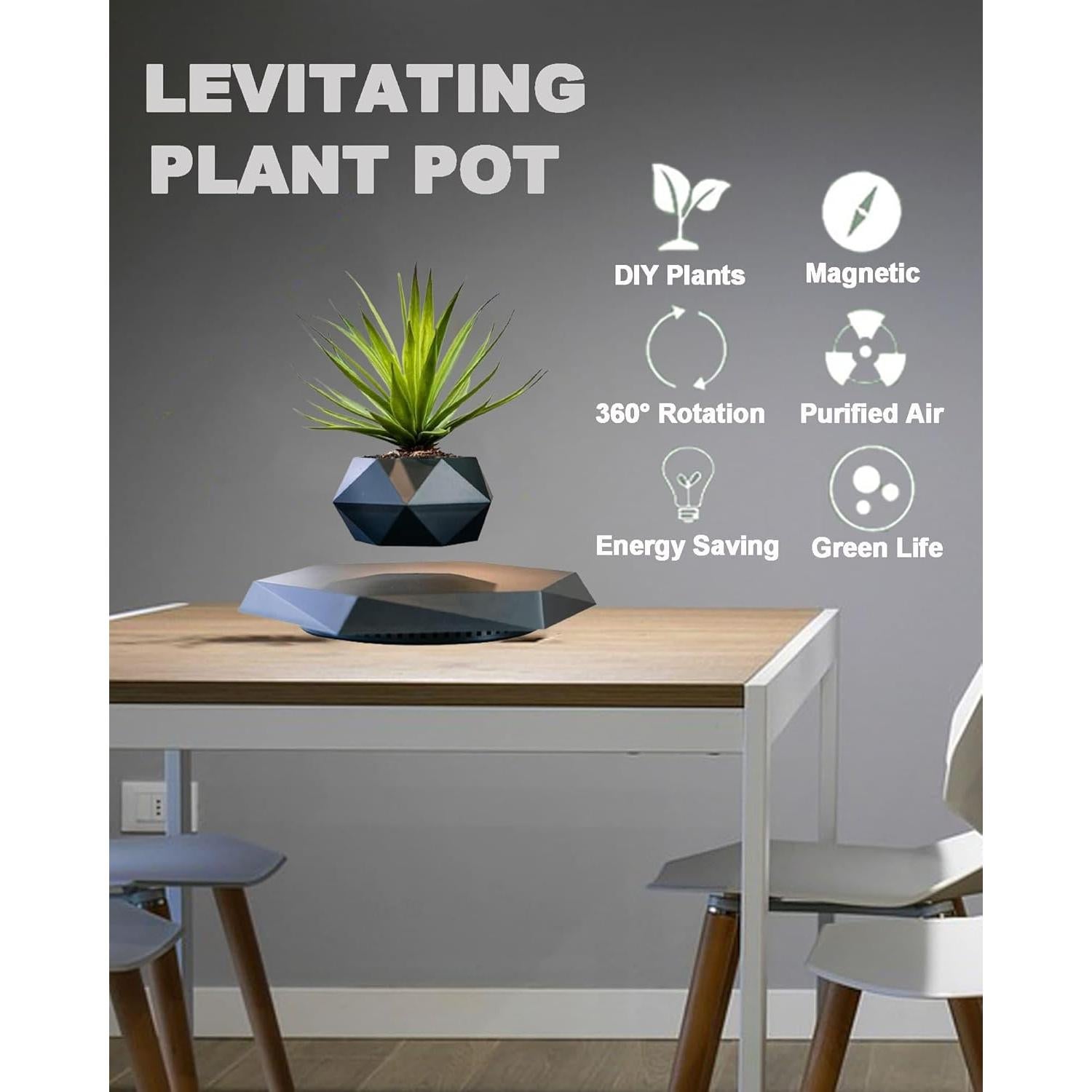 Paquete de 2 Macetas Flotantes Ronsoile para Bonsai