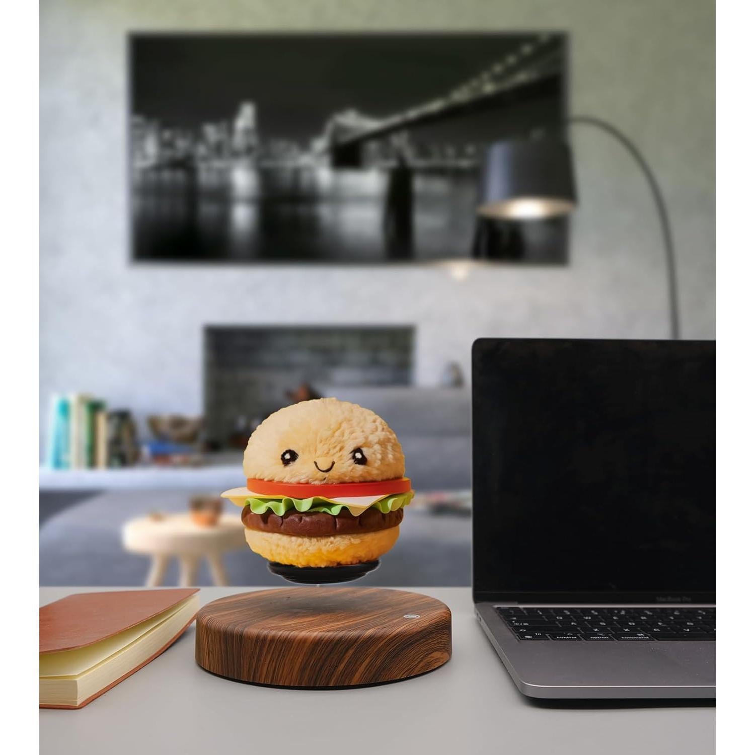 Lámpara Flotante Funtastech LED con Levitación Magnética 15x15cm