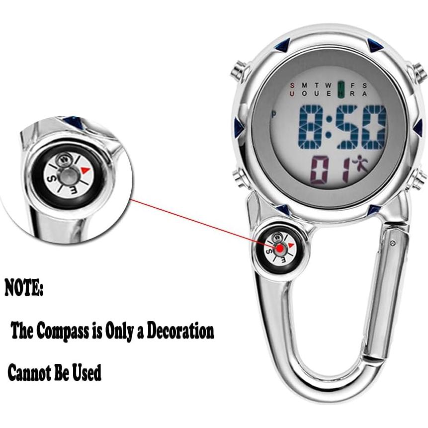 Reloj Digital ZOVEDAIUG Clip Impermeable para Deportes