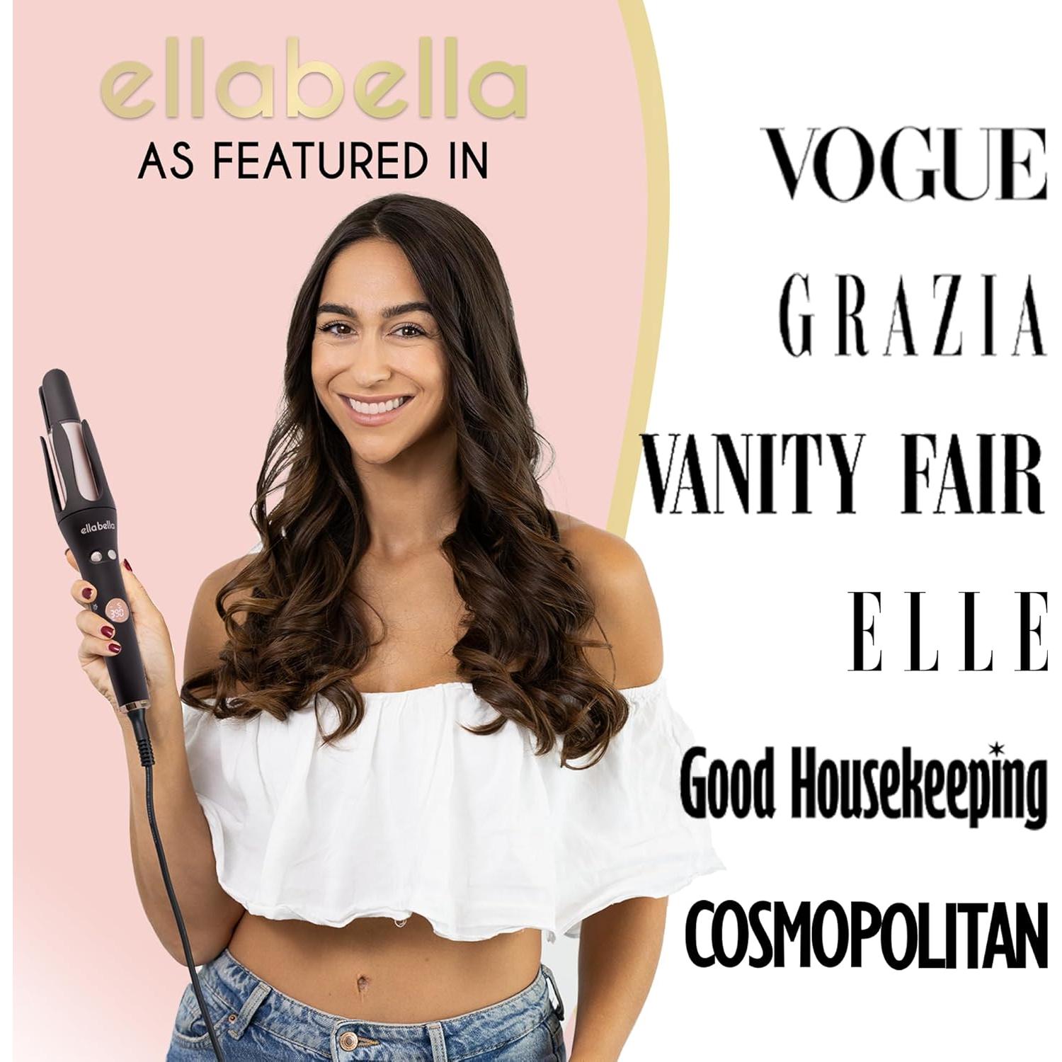 Plancha de Rizar Automática ELLA BELLA con Pantalla Digital