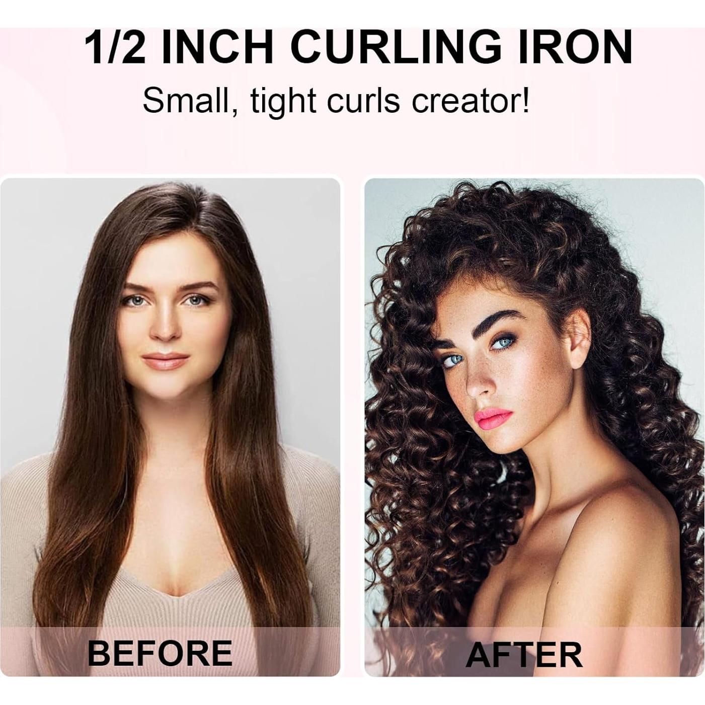 Plancha de Rizar Profesional Vnina 1/2 Pulgada Cerámica 180/210°C