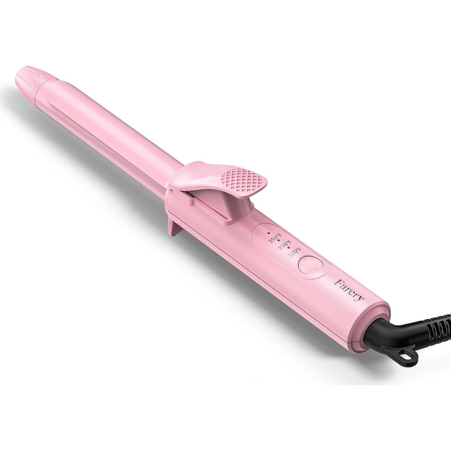 Mini Plancha de Rizar Farery 1/2" Cerámica Viaje Rosa